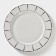 Porcelain dining Porcelain "Aurora", d = 27 cm, white color