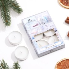 A set of tea candles of aromatic 