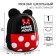 A satchel with a hard pocket, 25.5 cm x 7 cm x 29 cm "Mouse with ears", Minnie Mouse