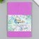 Foamiran "purple tulip" 2 mm (set of 5 sheets) A4 format format
