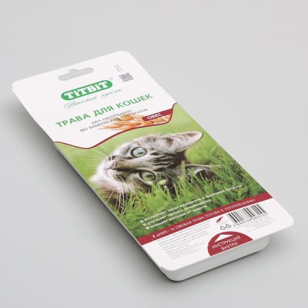 Titbit grass for cats, oats, 40 g