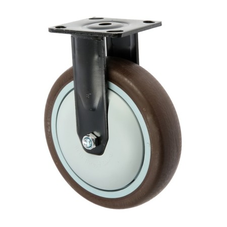 Wheel for transport carts of tundra, d = 200 mm, on predpart, tpr coating