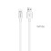 Hoco X23, Lightning cable - usb, 2 a, 1 m, tpe braid, white