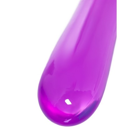 Bilateral phallimitator A-Toys By Toyfa Frica, TPE, Violet Color, 23 cm-12
