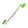 A set of markers of textbooks, 6 colors, bilateral, mowing tip, flowers