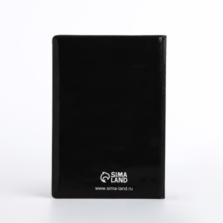 Cover for passport, black color-2