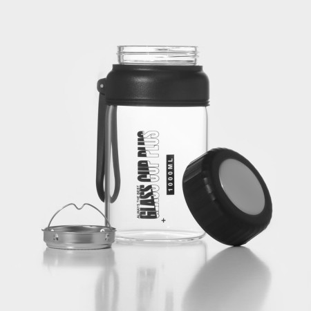 Glass thermos for tea, 1l, 10 × 21 cm-2
