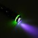 Laser on a carbine with a flashlight, the color of mix