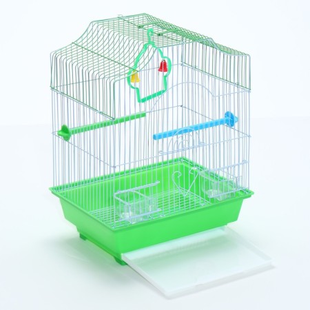 Poultry cell equipped BD-1/4F, 30 x 23 x 39 cm, green-4