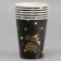 Paper glasses "Night Sky", 6 pcs.