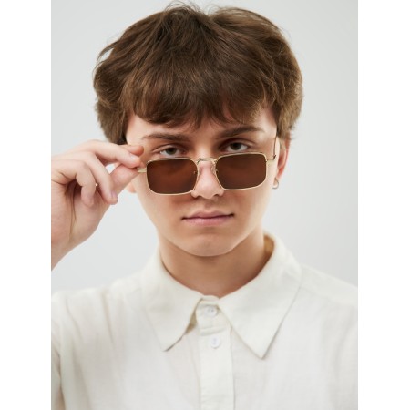 Sunny glasses, uv 385, brown lens-2