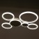 Luer with PDU 2036/4 LED 126W white 60x58x4.5 cm Bayerlux