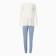 Kit (jumper, trousers) female minku, color ecruils/blue river 42