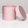 Pink hat box, 10 x 10 cm