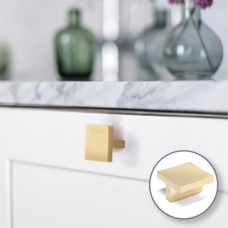 Furniture handle Cappio RT201, color satin gold