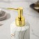 Dispenser for liquid soap "live a moment", 350 ml.