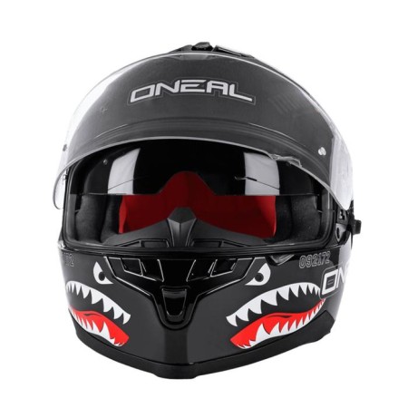 Helmet integral O’Neal Challenger Wingman, gloss, size XL, black-2