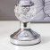 Highway lamp "Azalia" 1x40W E27 220V silver 25x25x40 cm Risalux