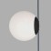 DK5552-BK Light Belty Orb with LED D180MM H181MM 48V 100 ° 4000K IP20 black plastic