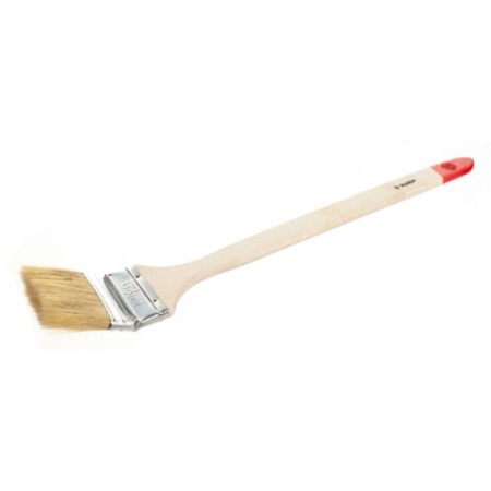 Radiator angular bison 01041-063, natural bristles, wooden pen, 63mm