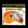 Diil roulette, 5 m, up to 40 kg, tape, rubberized pen, orange with gray