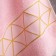 Trick "rhombus" pink 50x90 cm, 100% cotton, 370g/m2