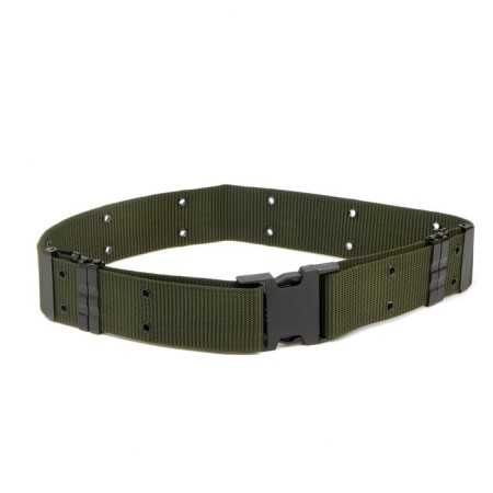 Tactical belt, 125 cm, width 5.3 cm, plastic buckle, khaki