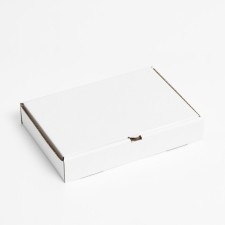 Pizza box, white, 30 x 20 x 5 cm