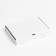 Pizza box, white, 30 x 20 x 5 cm
