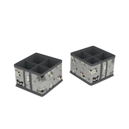Organizer for storage, 4 cells, 15x15x10 cm