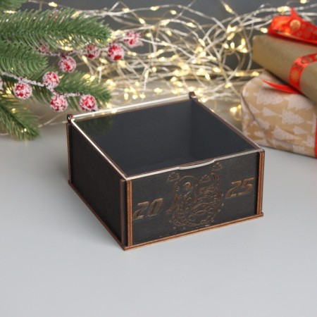 New Year's box "Snake 2025" 6x12x12 cm