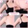 Straps silicone, fittings metal, 1 mm, 40 cm, steam, black color