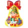 Set for the manufacture of the postcard "New Year's bell. Dwarf "