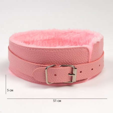 Erotic bdsm set of oki-hips, pink, 11 objects-3