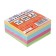 Block with a sticky edge of 51 mm x 51 mm, 250 sheets, pastel, 4 colors