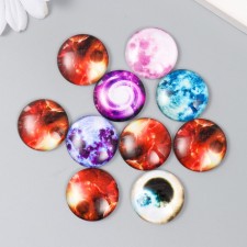 Decor (cabochon) for creativity glass 