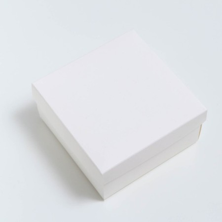 The box is folding, the lid is, white, 10 x 10 x 5 cm-1
