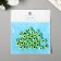Beads for creativity plastic "Eye from the evil eye - green" set 30 pcs 0.7x1x1 cm