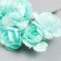Flowers for decorating "tea roses" 1 bouquet = 6 colors 9.5 cm mint