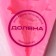 Mold Dolyana "Horn", silicone, 9.2 × 6 × 1.5 cm, pink color