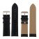 Solomon watch strap, 24 mm, eco-leather, L-20 cm, black