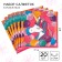 Paper napkins, 33x33 cm, 20 pieces, 3 strata, Minnie and unicorn