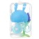 A set of silicone teeters "My Bunny", with a rattle, 3 pcs, in the case, Kroshka I