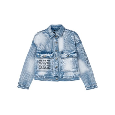 Denim jacket for the girl PlayTode, height 134 cm-3