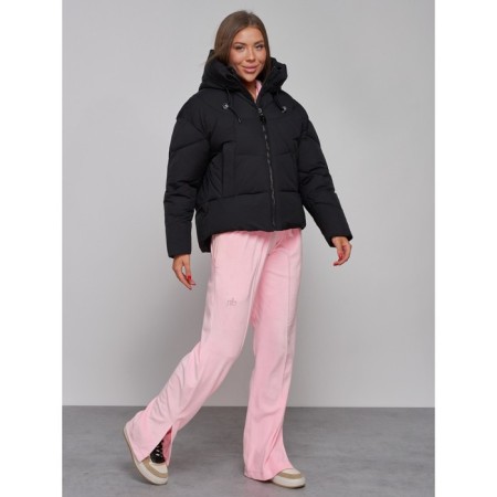 Winter jacket, size 42, black color-2