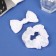 Hair set "Schoolgirl" (elastic band 10 cm, clamp 8 cm) classic, white