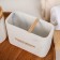 A set of accessories for the bathroom "Style", 4 items (soap dish, soap dispenser, 2 glasses), white color