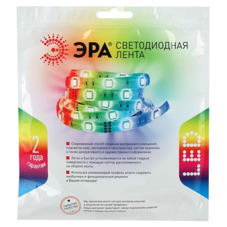 LED era tape, 5 m, IP33, SMD5050, 60 LED/m, 14.4 W/m, 24 V, RGB glow-2