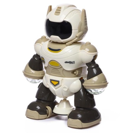 Breaker robot, light and sound effects, works from batteries, mix-3