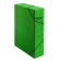 Archive folder on gum Calligrata, microhofrocard, 75 mm, up to 700 l, green